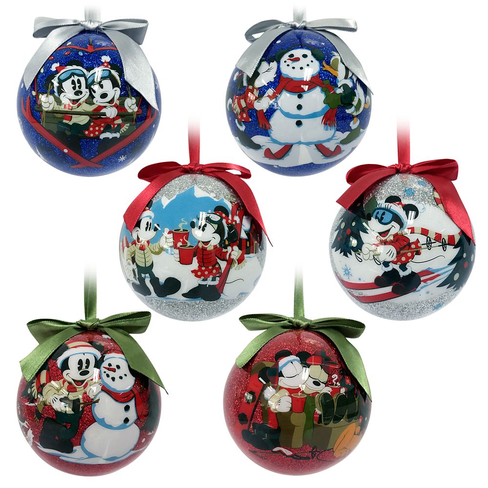 Mickey Mouse and Friends Ornament Set now out for purchase