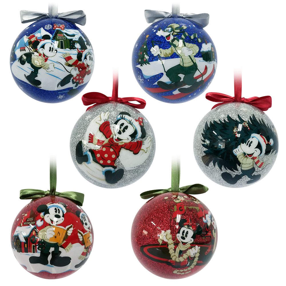 Mickey Mouse and Friends Ornament Set