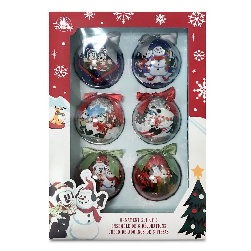 Mickey Mouse and Friends Ornament Set