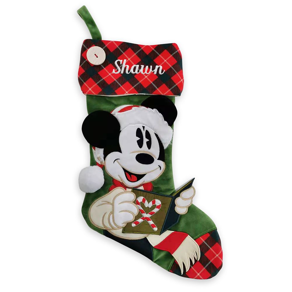 Mickey Mouse Holiday Stocking – Personalized