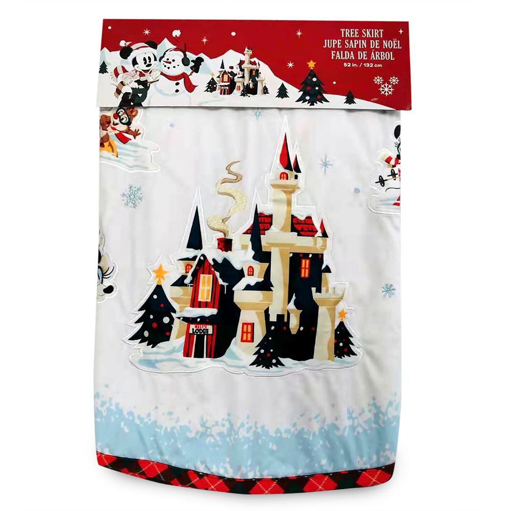 Mickey Mouse and Friends Holiday Tree Skirt – Personalized