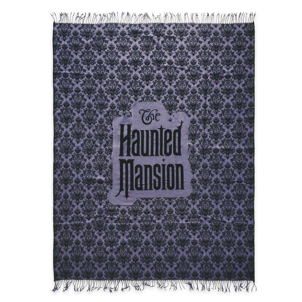 The Haunted Mansion Throw Blanket now available