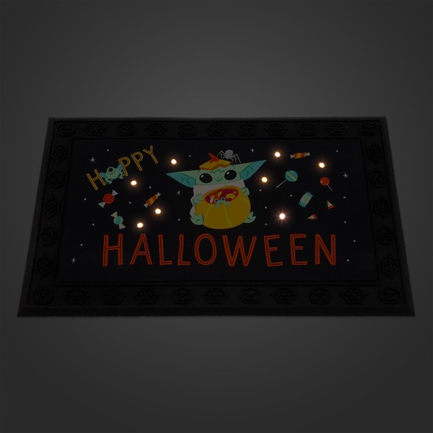 Grogu Halloween Light-Up Door Mat – Star Wars: The Mandalorian