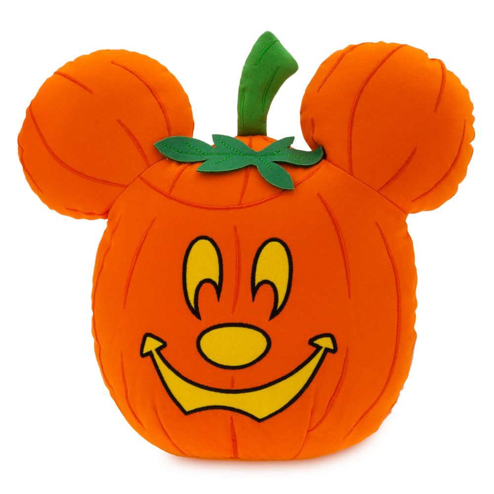 Mickey Mouse Jack-o'-Lantern and Ghost Halloween Throw Pillows