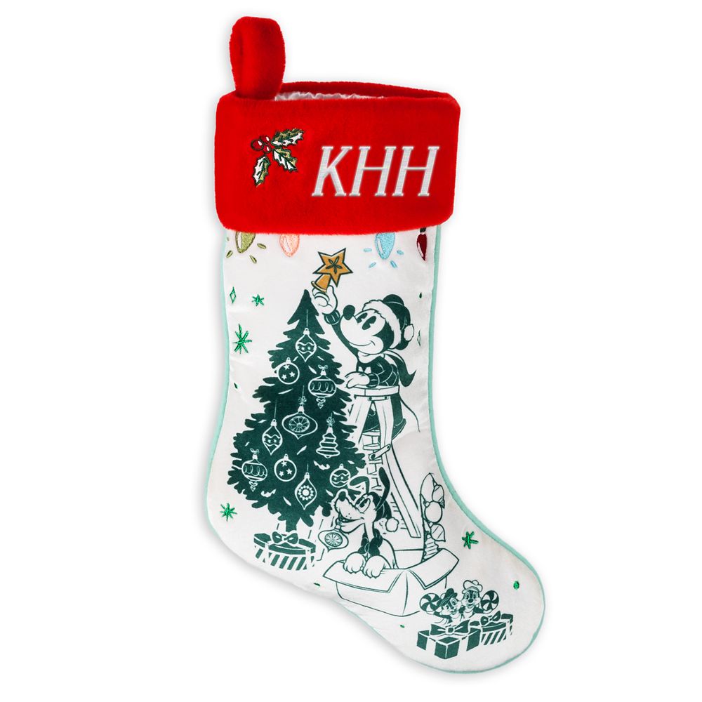 Mickey Mouse Holiday Stocking – Personalized is available online for purchase
