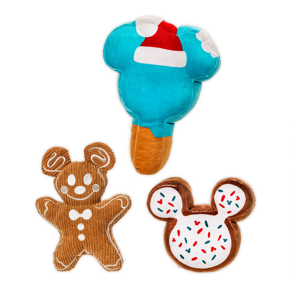 Mickey Mouse Holiday Dog Toy Set – 3-Pc. is now available for purchase