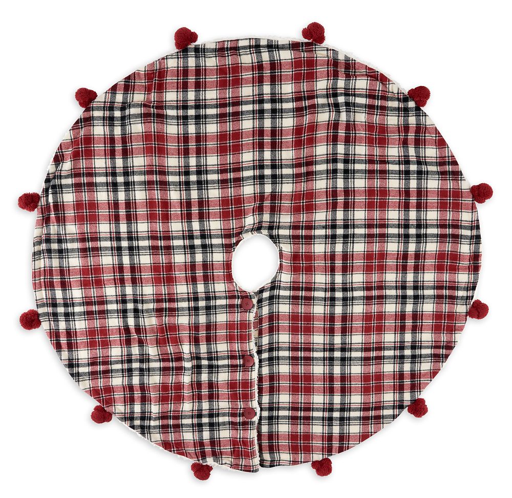 Mickey Mouse Homestead Reversible Christmas Tree Skirt