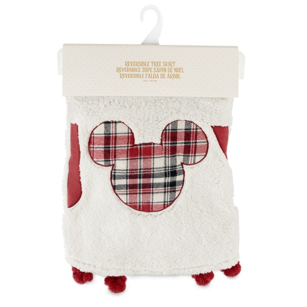 Mickey Mouse Homestead Reversible Christmas Tree Skirt