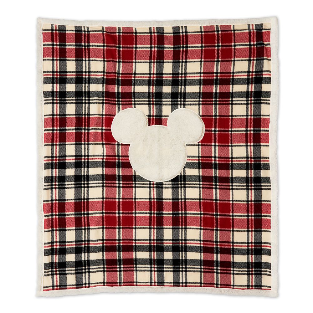 Mickey Mouse Icon Throw Plaid Manta is now available for purchase