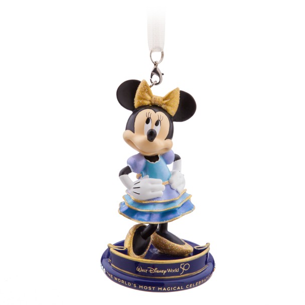 Mickey Mouse Figural Ornament – Walt Disney World 50th Anniversary