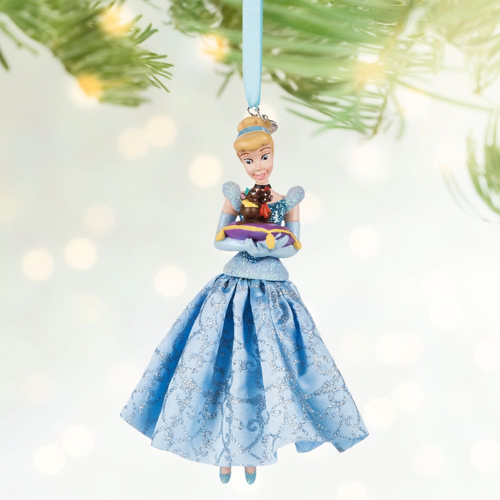 Cinderella Sketchbook Ornament - Personalizable