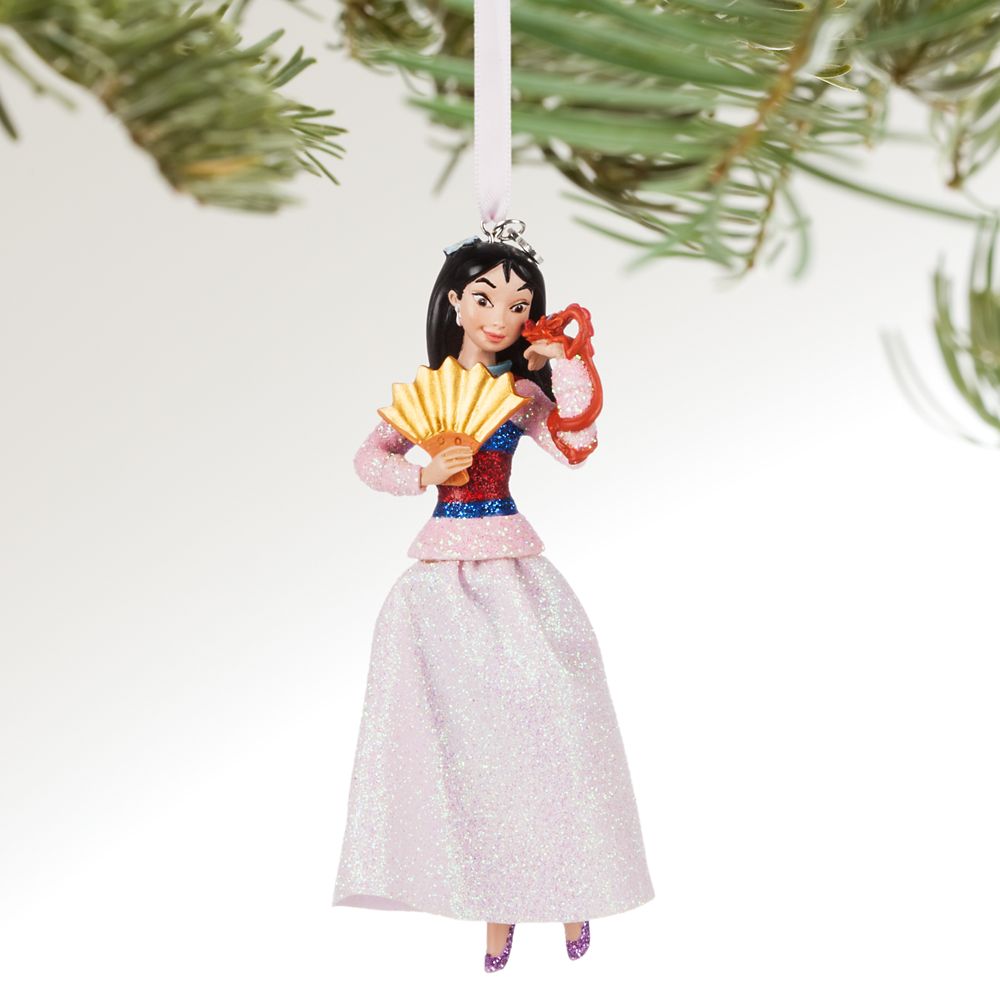 Mulan Sketchbook Ornament - Personalizable