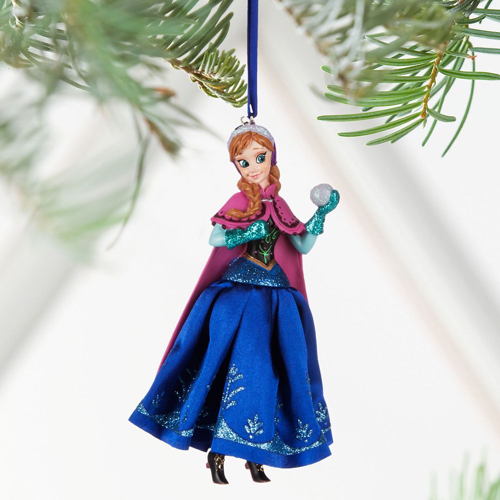 Anna Sketchbook Ornament - Personalizable