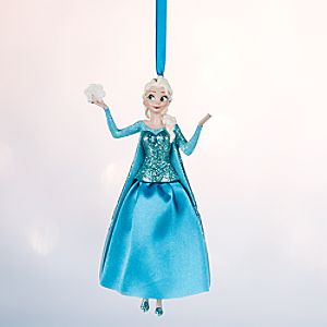 Elsa Sketchbook Ornament - Personalizable