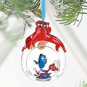 Finding Dory Glass Globe Sketchbook Ornament - Personalizable