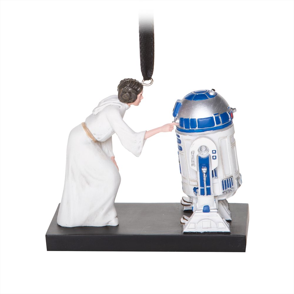 Princess Leia and R2-D2 Sketchbook Ornament – Star Wars