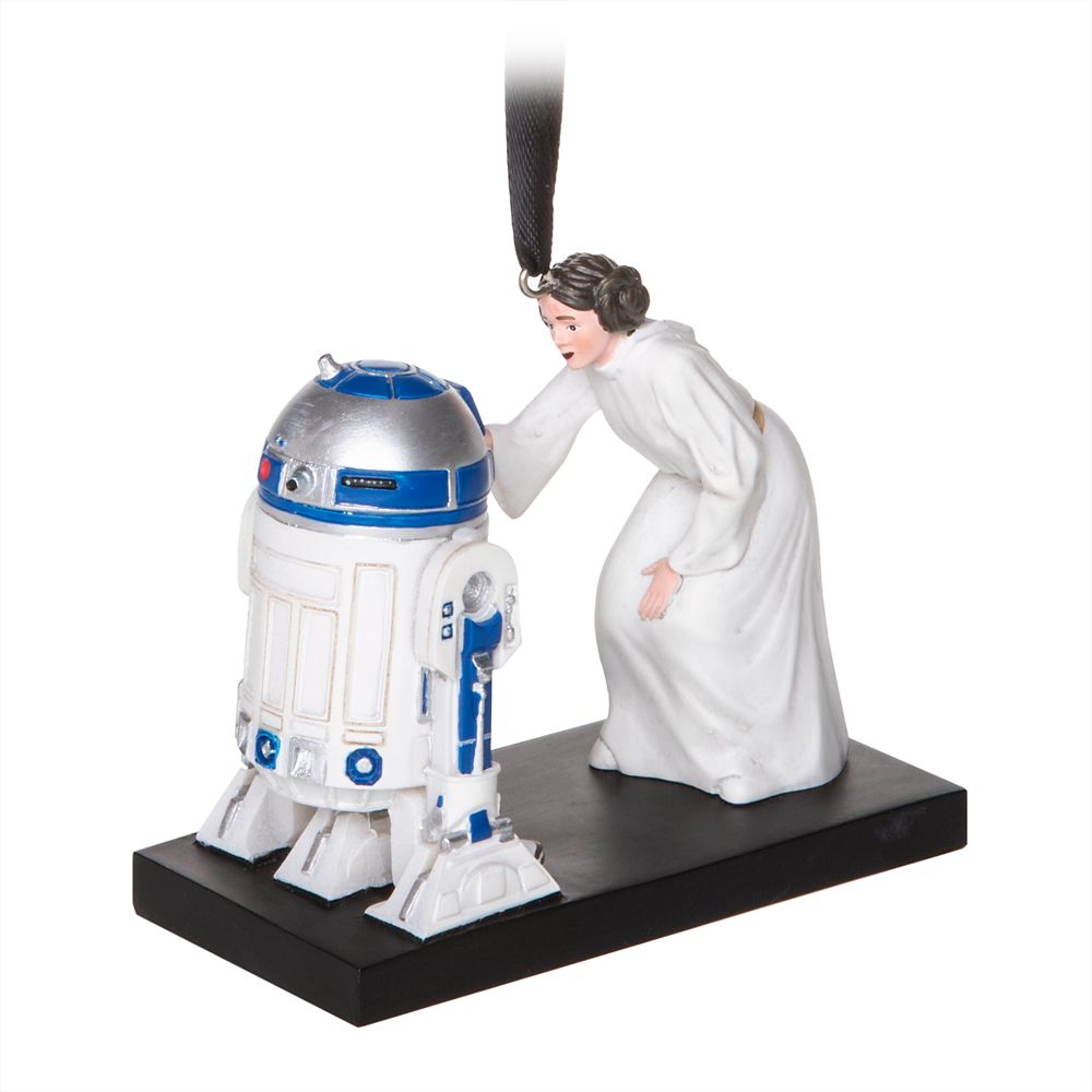 Princess Leia and R2-D2 Sketchbook Ornament – Star Wars