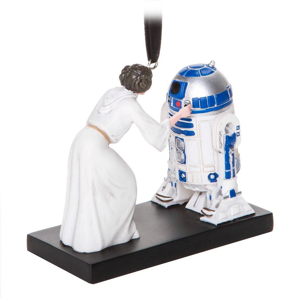 Princess Leia and R2-D2 Sketchbook Ornament – Star Wars