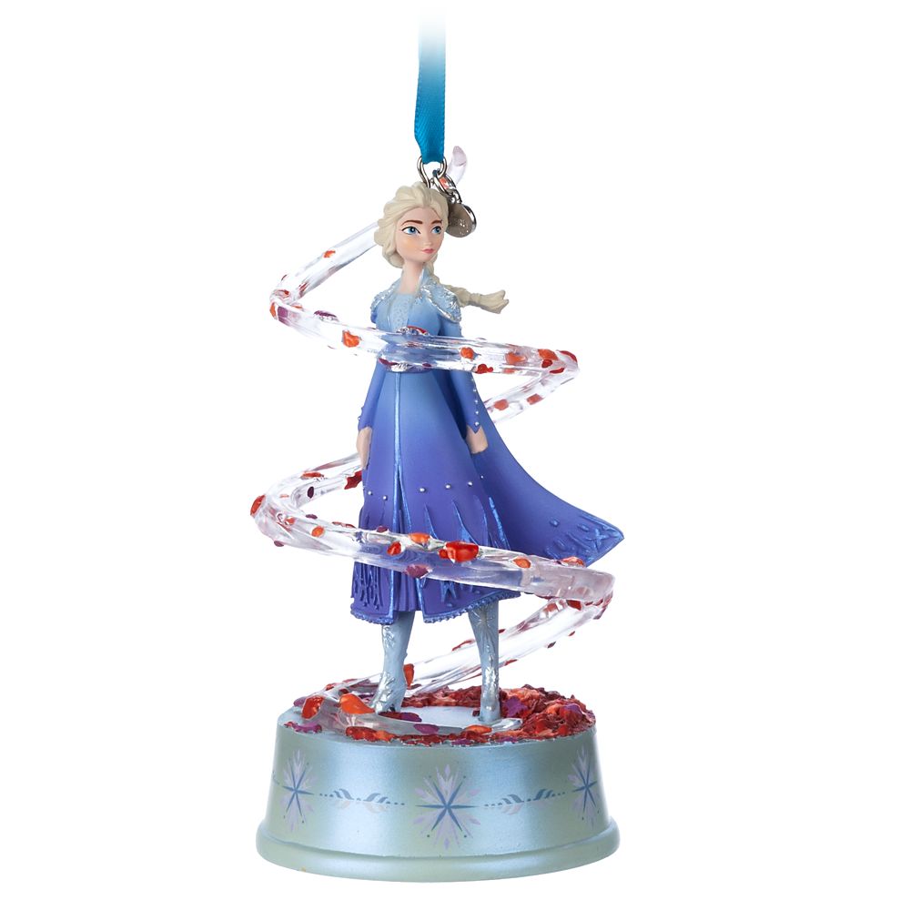 Elsa Singing Living Magic Sketchbook Ornament – Frozen 2