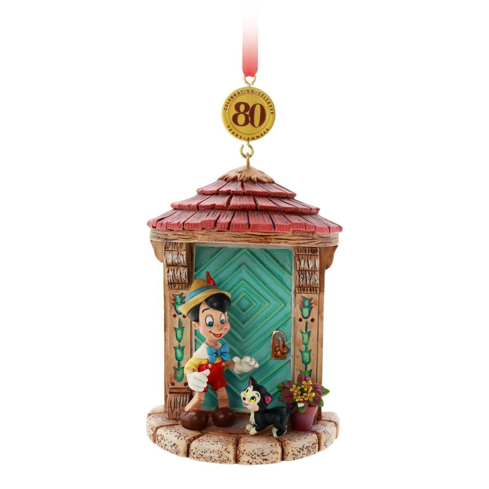 Pinocchio Legacy Sketchbook Ornament – 80th Anniversary – Limited Release