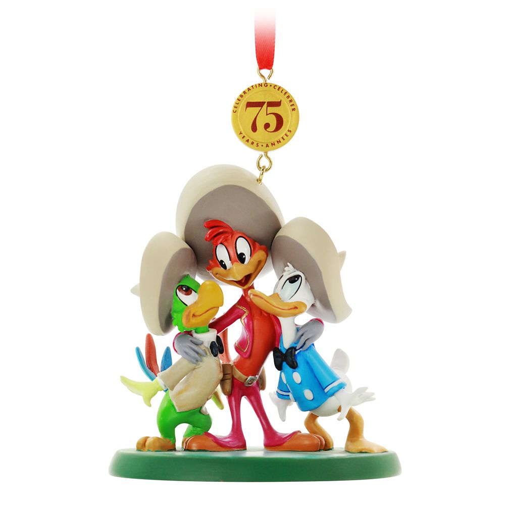 The Three Caballeros Legacy Sketchbook Ornament – 75th Anniversary – Limited Release