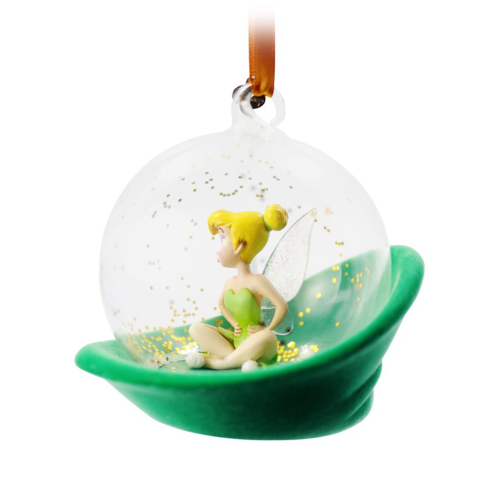 Tinker Bell Glass Globe Sketchbook Ornament