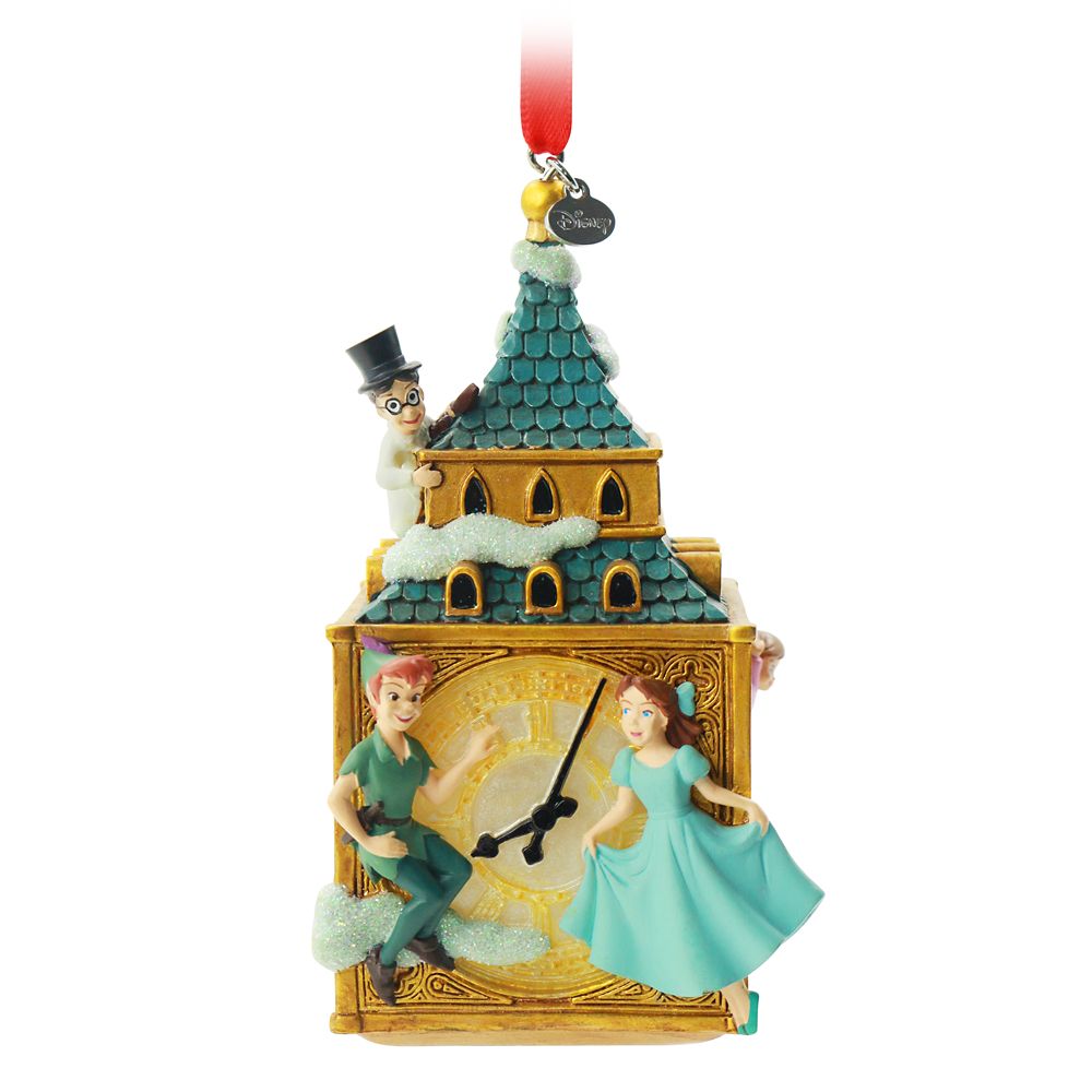 Peter Pan and Darling Children Sketchbook Ornament