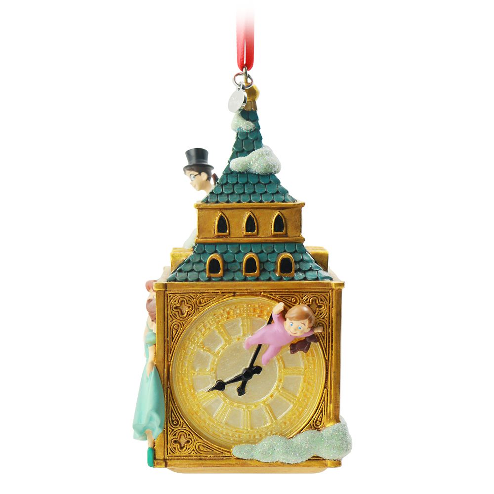 Peter Pan and Darling Children Sketchbook Ornament