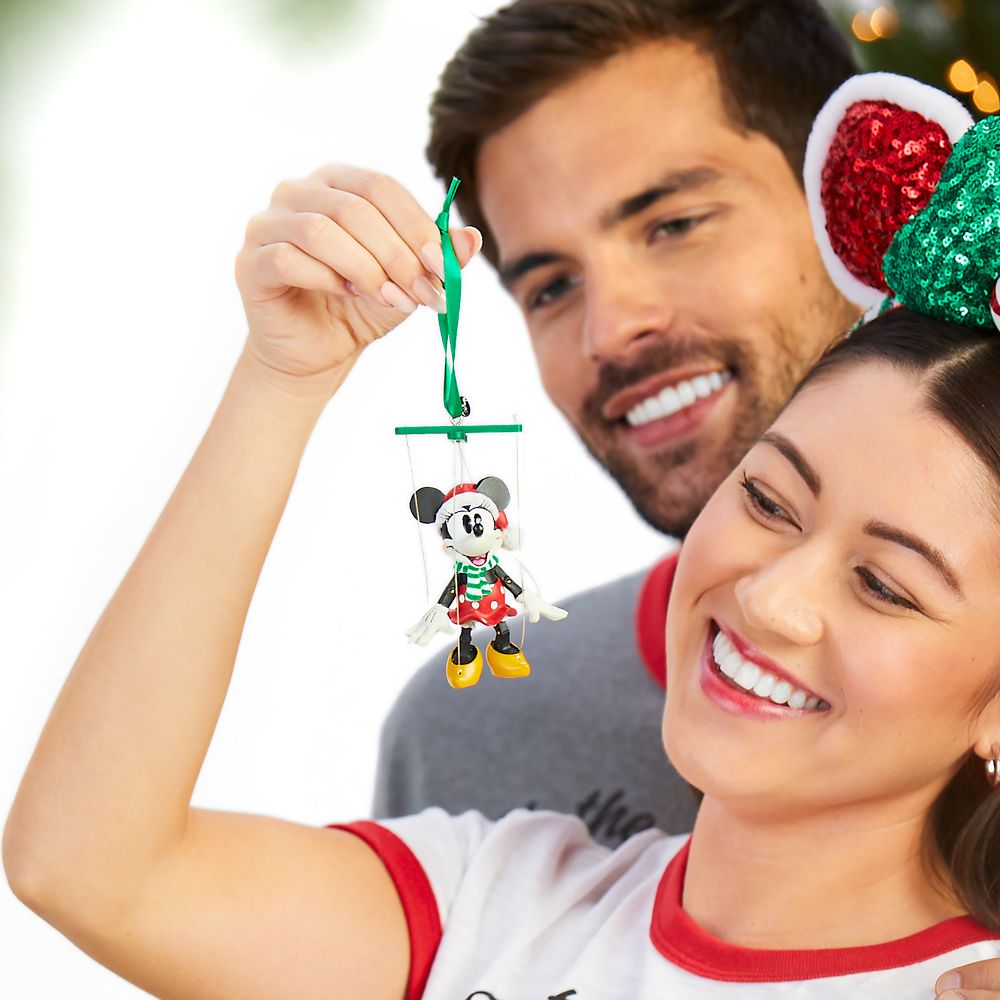 Minnie Mouse Marionette Sketchbook Ornament