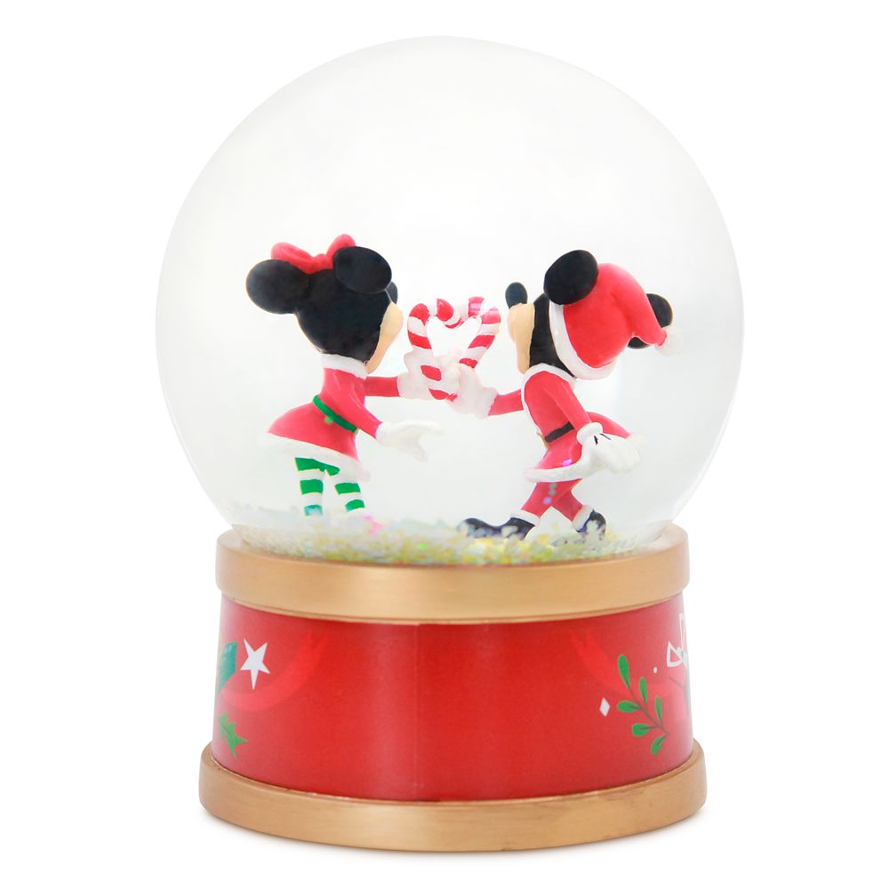 Mickey and Minnie Mouse Holiday Snowglobe 2020