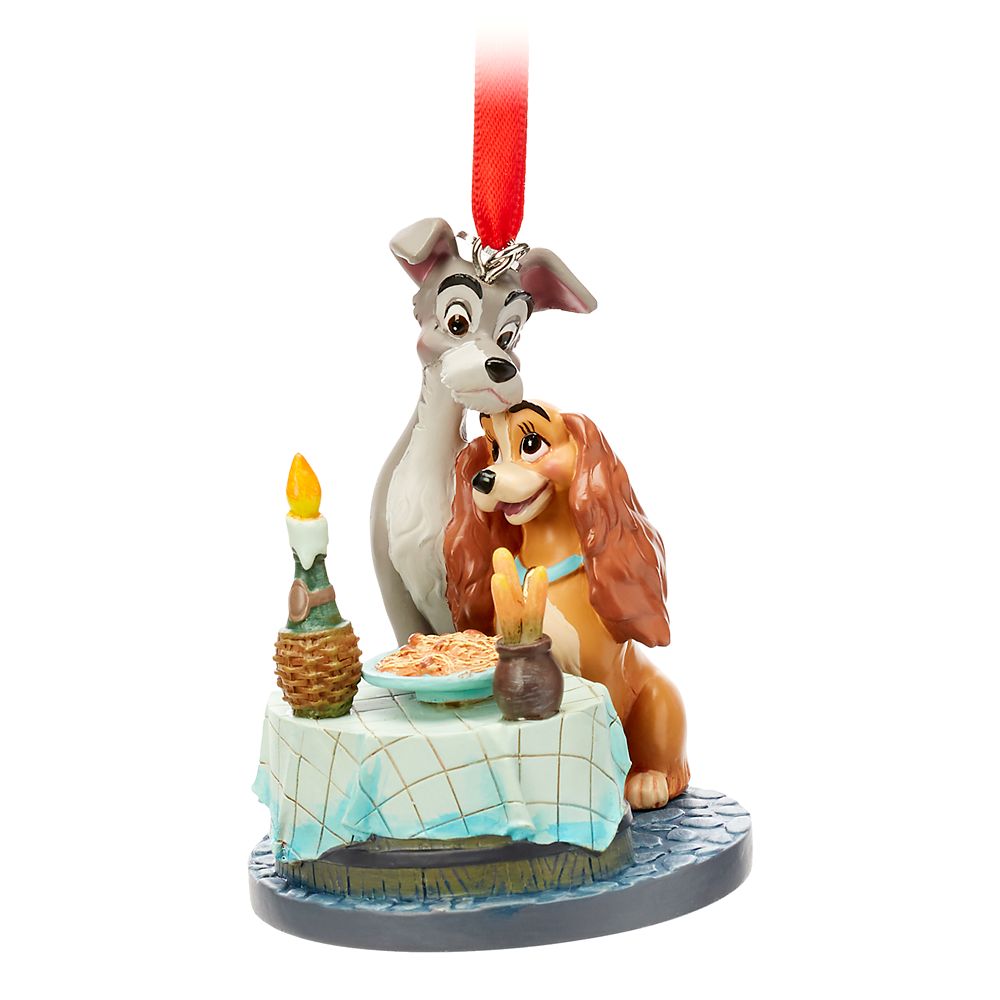 Lady and the Tramp Sketchbook Ornament