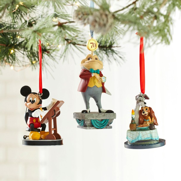 Lady and the Tramp Sketchbook Ornament