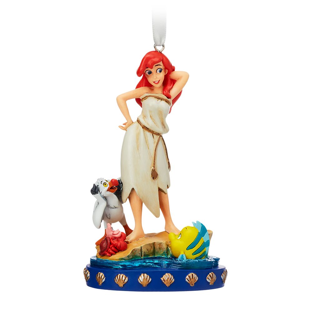 Ariel and Friends Fairytale Moments Sketchbook Ornament  The Little Mermaid Official shopDisney