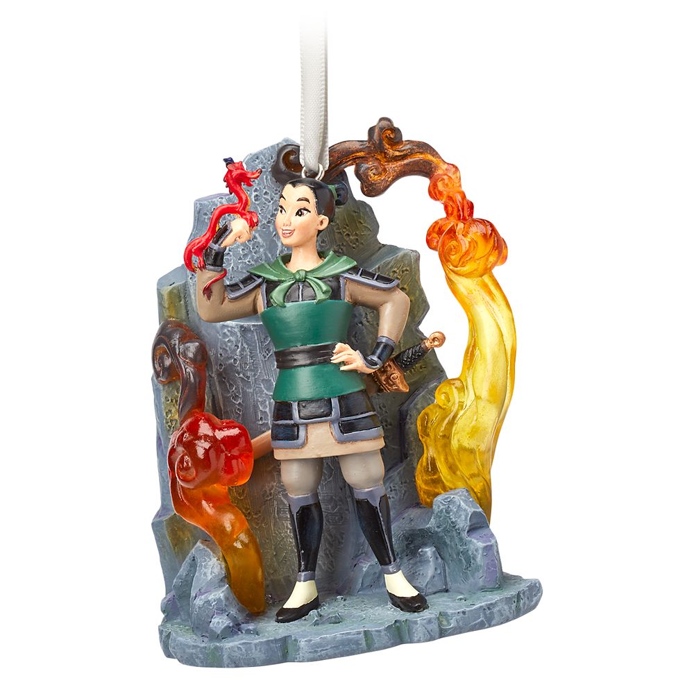 Mulan Fairytale Moments Sketchbook Ornament has hit the shelves for purchase