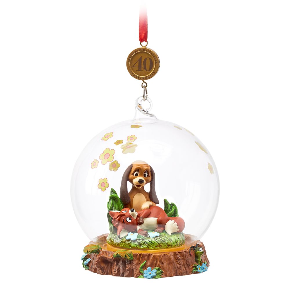 The Fox and the Hound Legacy Sketchbook Ornament  40th Anniversary  Limited Release Official shopDisney