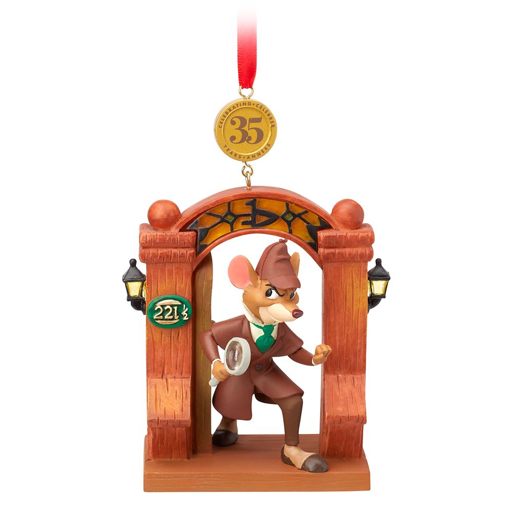 The Great Mouse Detective Legacy Sketchbook Ornament  35th Anniversary  Limited Release Official shopDisney