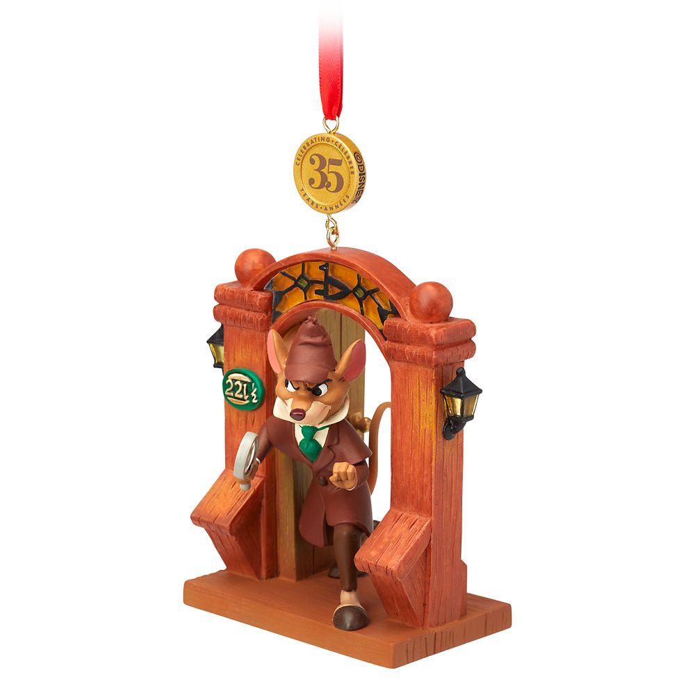 The Great Mouse Detective Legacy Sketchbook Ornament – 35th Anniversary – Limited Release