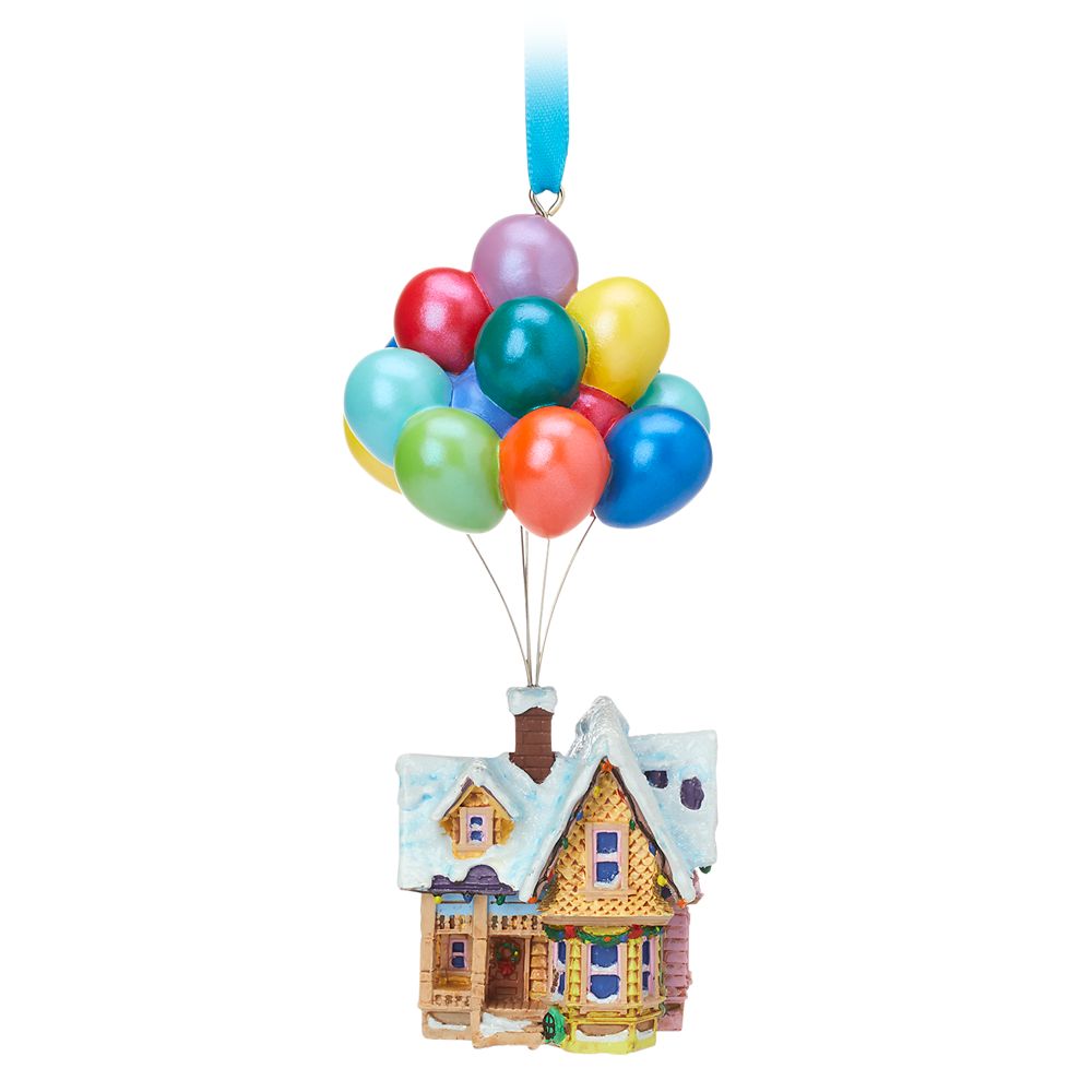 Carl Up House Balloons Disney Pixar Sketchbook Christmas Holiday Ornament 2019 