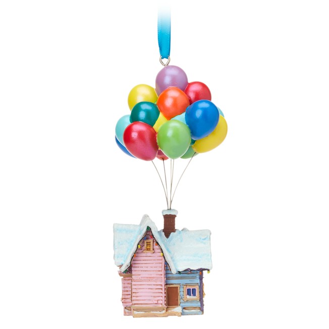 2018 UP House Balloons Sketchbook Christmas Ornament Disney Store Licensed NWT 