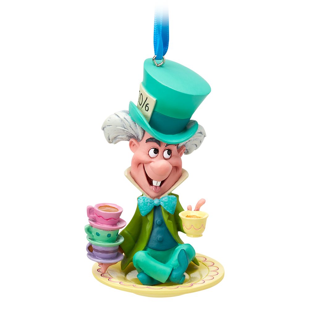 Mad Hatter Sketchbook Ornament – Alice in Wonderland