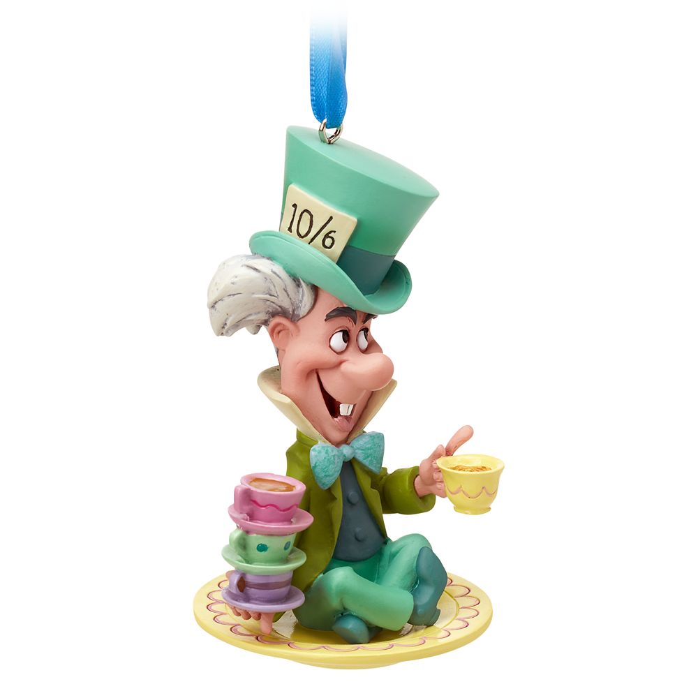 Mad Hatter Sketchbook Ornament – Alice in Wonderland