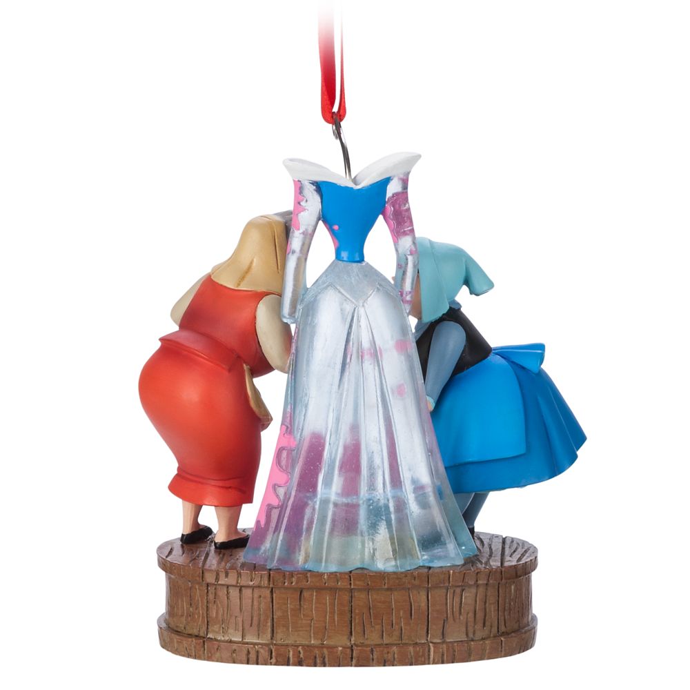 Flora and Merryweather Light Up Living Magic Sketchbook Ornament – Sleeping Beauty