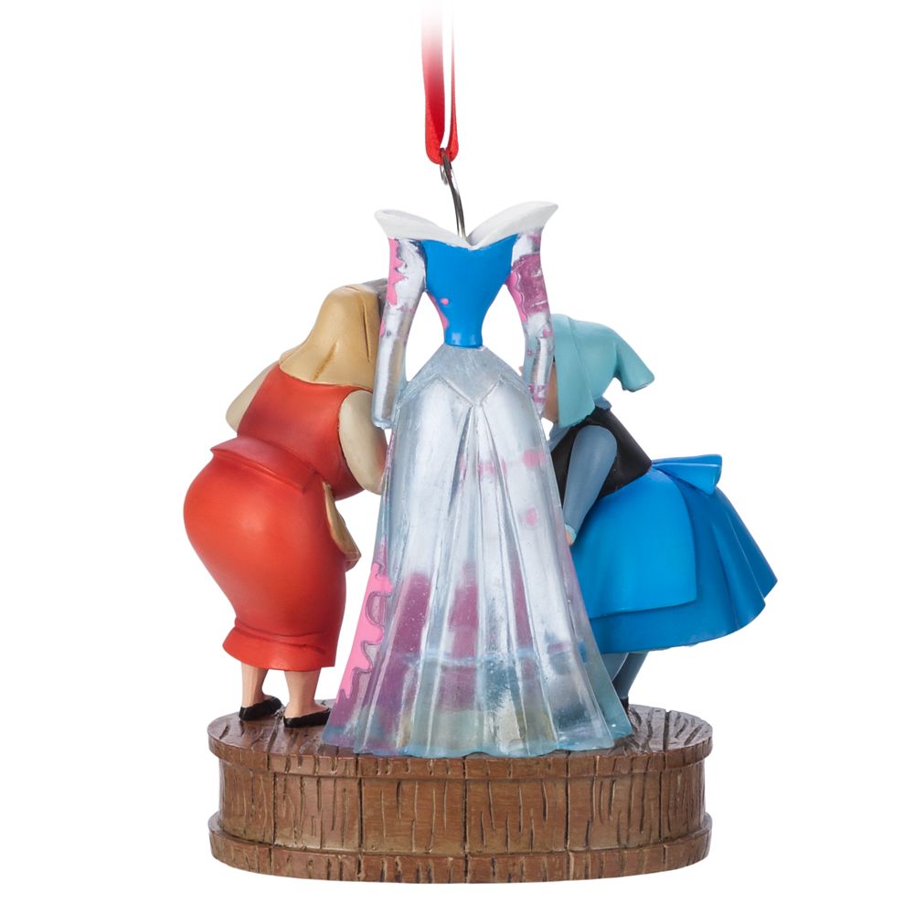 Flora and Merryweather Light Up Living Magic Sketchbook Ornament – Sleeping Beauty