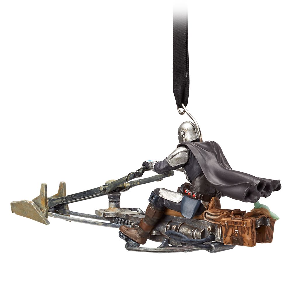 The Mandalorian and the Child Speeder Bike Ornament – Star Wars: The Mandalorian