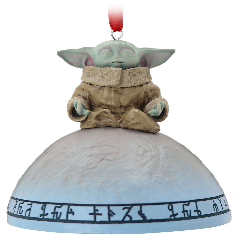 The Child Meditating Figural Light-Up Ornament – Star Wars: The Mandalorian