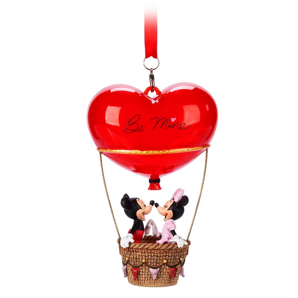 Mickey and Minnie ''Be Mine'' Ornament Official shopDisney