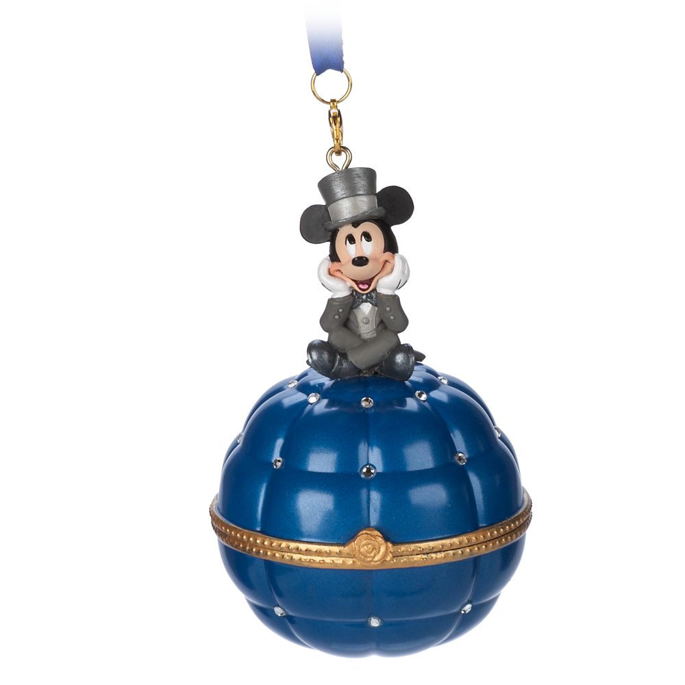 Mickey Mouse Engagement Ring Box Ornament is now out