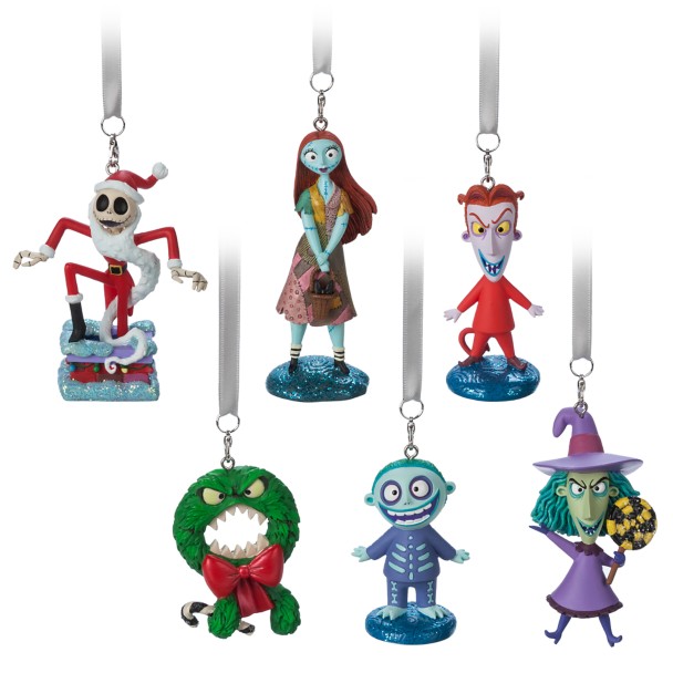 The Nightmare Before Christmas Figural Ornament Set