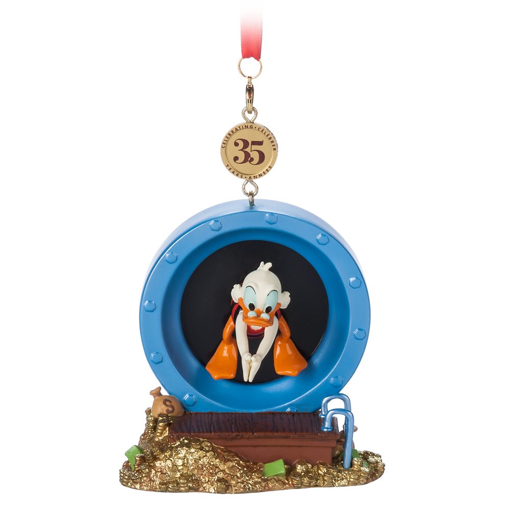 DuckTales Legacy Sketchbook Ornament  35th Anniversary  Limited Release Official shopDisney