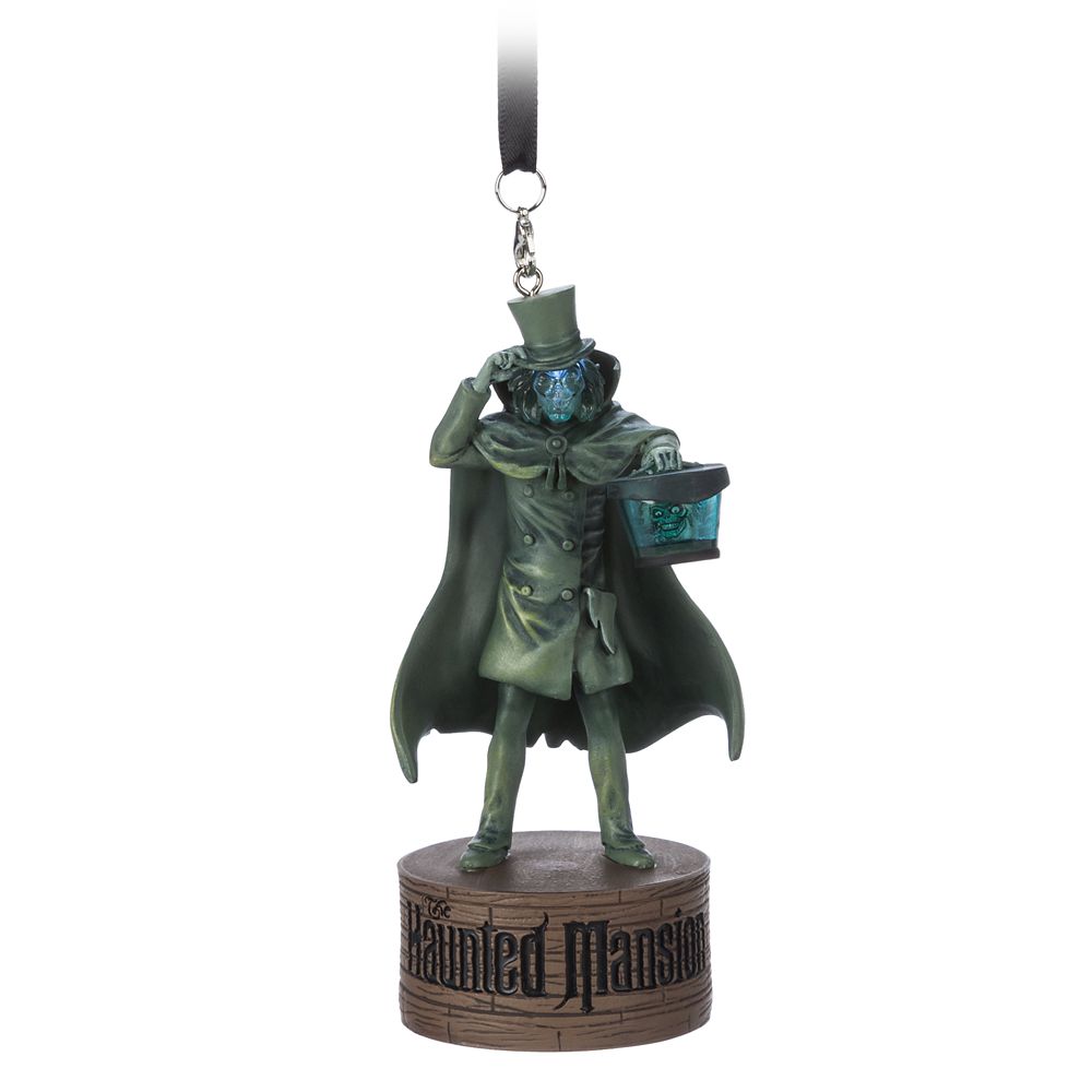 The Hatbox Ghost Light-Up Living Magic Sketchbook Ornament  The Haunted Mansion Official shopDisney